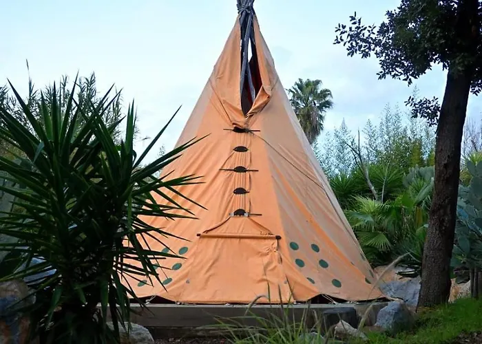 Insolite Glamping Tipi Роскошный шатер *